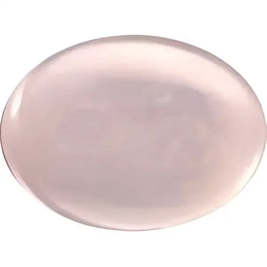 Quartz rose taille ovale cabochon 16x12 mm 9.50 carats