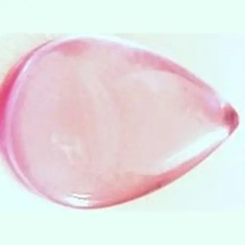 Quartz rose taille poire cabochon 9x6 mm 1.75 carat