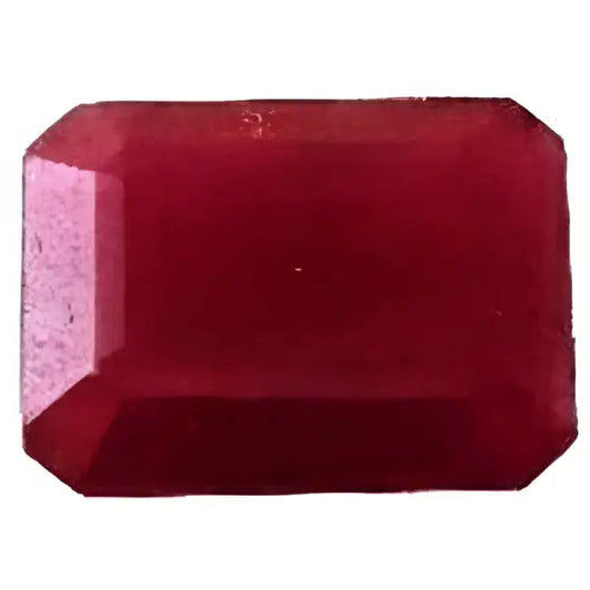 rubis naturel octagonal 10x8 mm 4.75 carats