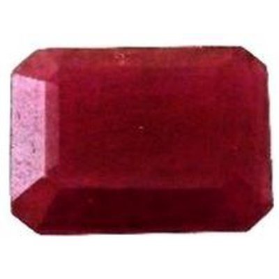 rubis naturel octagonal 10x8 mm 4.75 carats