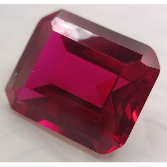 Rubis verneuil taille octogonale de 7x5 mm à 18x13 mm