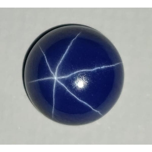 Saphir étoilé de synthèse verneuil rond de 6 mm à 10 mm