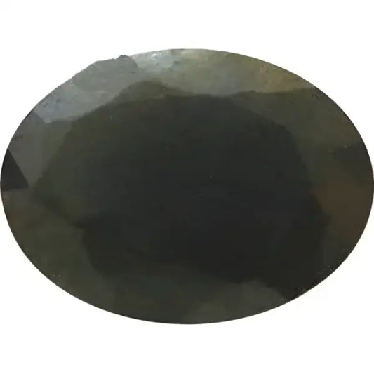 Saphir naturel ovale a facettes 8x6 mm 1.85 carat