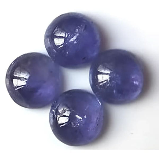 Tanzanite ronde cabochon 6 mm 1.15 carat