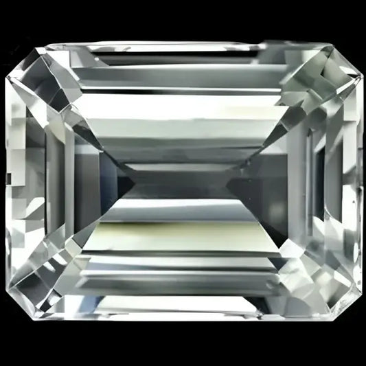 Topaze blanche naturelle octogonale 18x13 mm 18.00 carats