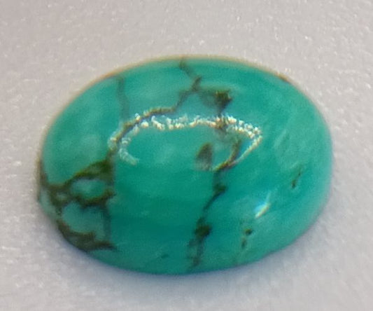 Turquoise taille ovale cabochon 10x8  mm 1.73 carat