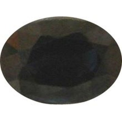 Saphir naturel ovale a facettes 7x5 mm 1.10 carat